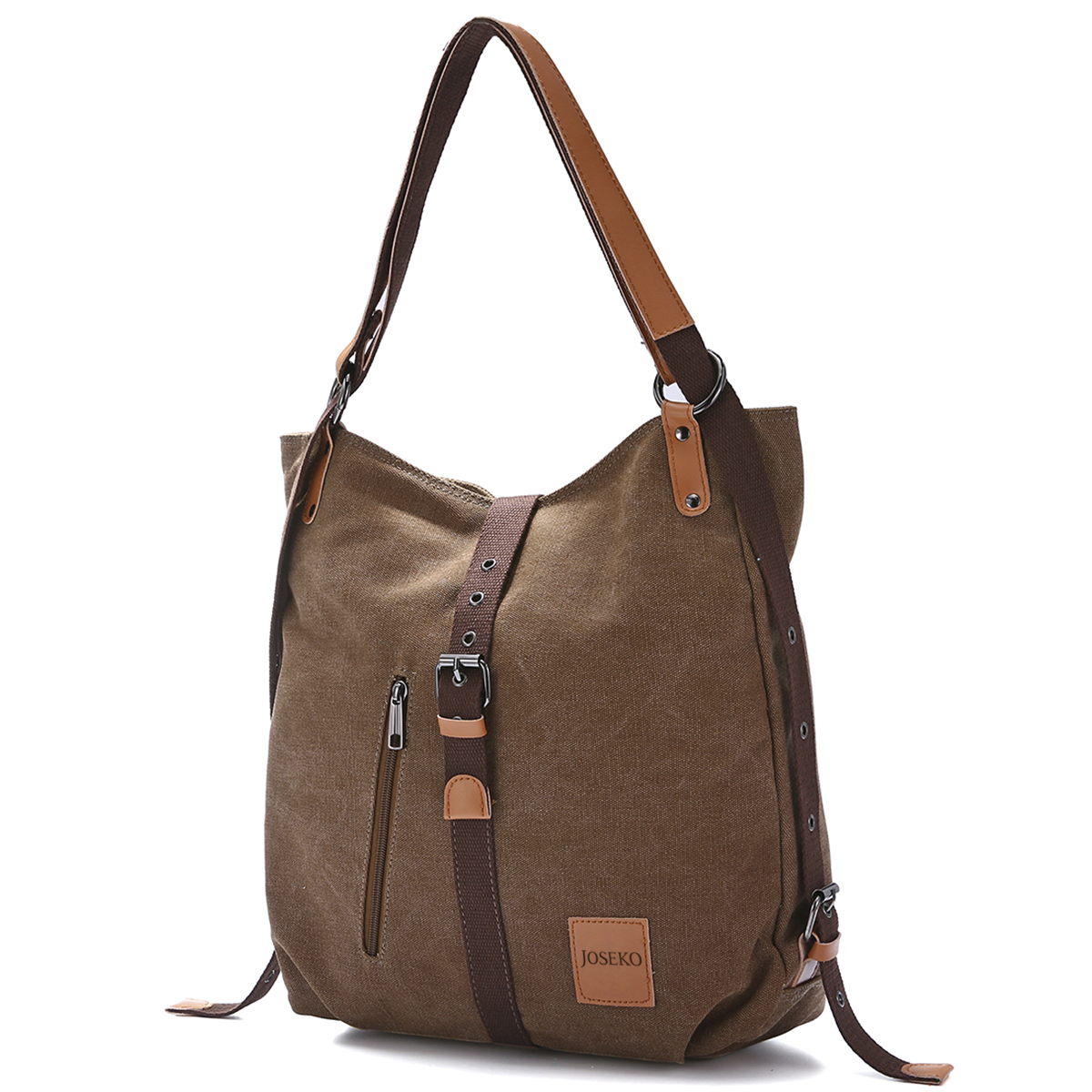 JOSEKO Women Convertible Backpack Purse Ladies Shoulder Bag Casual Handbag