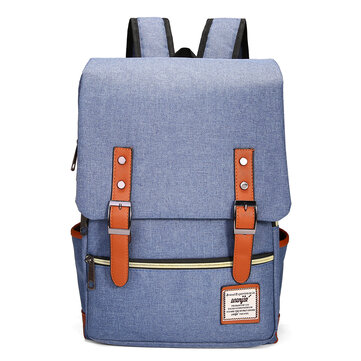 JOSEKO British Style Backpack Casual Waterproof Oxford School Unisex ...